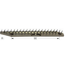 comprare Babcock Stenter Pin Bar Rame Acciaio inossidabile Rame Parti Pin Plate online manufacture