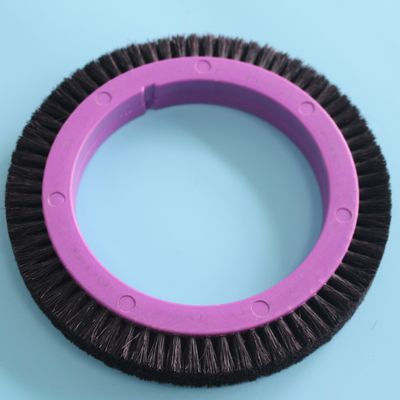 comprare La macchina di Stenter parte le parti di Stentex spazzola la ruota 122mm Dia Plastic Body Nylon Hair interna online manufacture