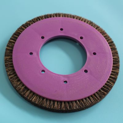 comprare La ruota di spazzola di plastica dei pezzi meccanici di Stenter dei capelli del maiale della setola del corpo ha personalizzato online manufacture