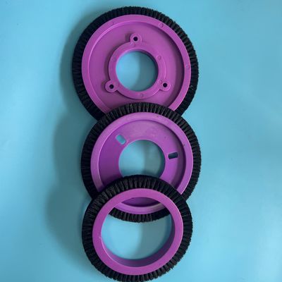 comprare Artos Lk finitura macchina spazzola ruota nero pelo di nylon fabbricazione online