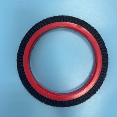 comprare Dimensione di nylon dei capelli 220*167 del corpo dei pezzi meccanici di Monforts Stenter di spazzola del nero rosso della ruota online manufacture
