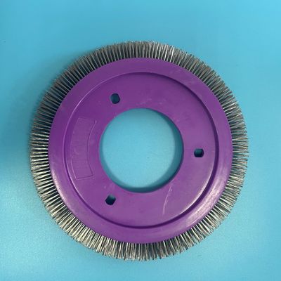 comprare Ruota di spazzola speciale del corpo di porpora dei pezzi meccanici del LK Stenter del cavo di plastica di acciaio inossidabile online manufacture