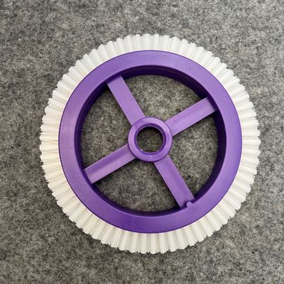 comprare Parti della macchina per stenter Monforts Rifinitura Piccola spazzola Ruota interna Dia 22 mm Capelli di nylon bianco online manufacture