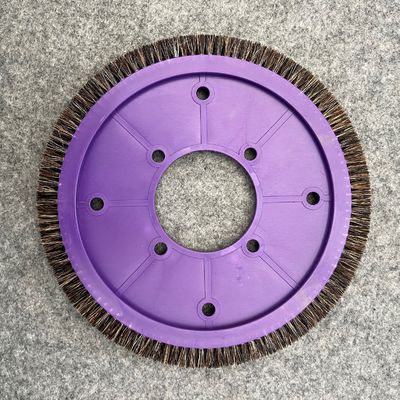 comprare Tungyang Stenter Machine Parts Brush Wheel Corpo di plastica Capelli di maiale Materiale di pettinatura Diametro interno 140 mm online manufacture