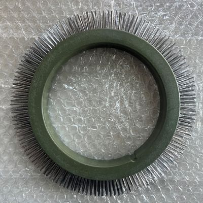 comprare Stentex Stenter Machine Parts 122 Modello spazzola Ruota Acciaio inossidabile Capelli Verde Corpo di plastica online manufacture