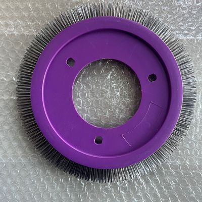 comprare LK Stenter Parts Machine Brush Wheel Purple Corpo di plastica Acciaio inossidabile Capelli di pelo di nylon online manufacture