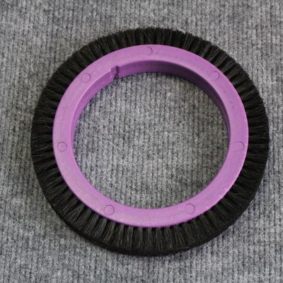 comprare Stenter Finishing Machinery Parts Stentex Pulsera a ruota 122mm Dia Nero Brille Purple Corpo di plastica Buona qualità online manufacture