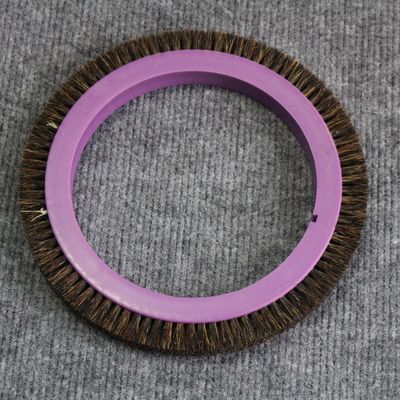 comprare Artos Stenter Parts Machine Brush Wheel Purple Plastic Body Mixed Bristle Pig Hair Finishing Machine Parts fabbricazione online