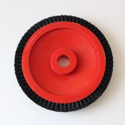 comprare Stenter Machine Parts Monforts Finishing Machine Piccola spazzola ruota 26/22mm Dia interno Brille nera online manufacture