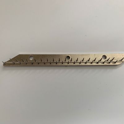 comprare Makina di finitura Wakayama Ricambi Stenter Pin Plate Materiale di rame Aglio in acciaio al carbonio fabbricazione online