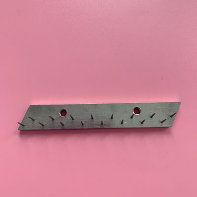 comprare Parti per macchina compattatrice Lafer, piastra a spillo stenter, piastra in rame, distanza tra i centri 36mm, acciaio al carbonio fabbricazione online
