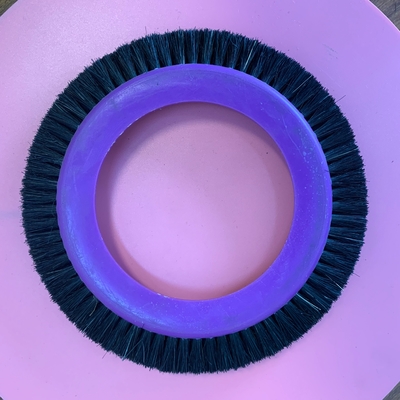 comprare Finsihing Machine Spares Stenter Brush Bruckner Small Type Purple Body Black Bristle Material fabbricazione online