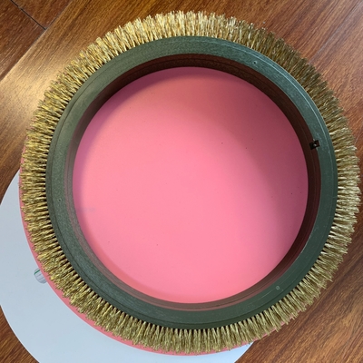 comprare Finishing Machine Parts Ehwha Stenter Brush Green Plastic Body Copper Material Hair Good quality fabbricazione online