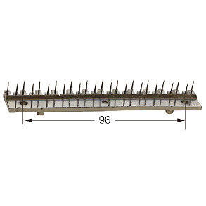Piatto di ricambio per macchina per rametto Monfortz Pin Bar Pin Plate in ottone