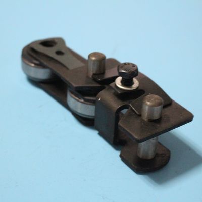 Monforts Macchine tessili Parti Stenter Catena Link Materiale in acciaio Nero Dimensioni standard Accessoiri della macchina finching
