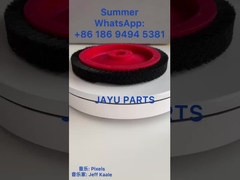 Monforts Stenter Machine Parts Rosso Piccolo Pincello Nero Pelli di Nylon Corpo di plastica 22mm Dia interno